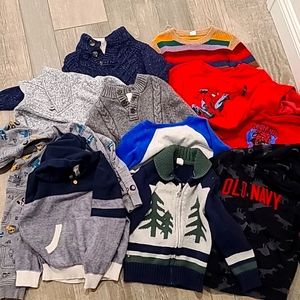 Toddler Boys Sweaters 5T selling as set